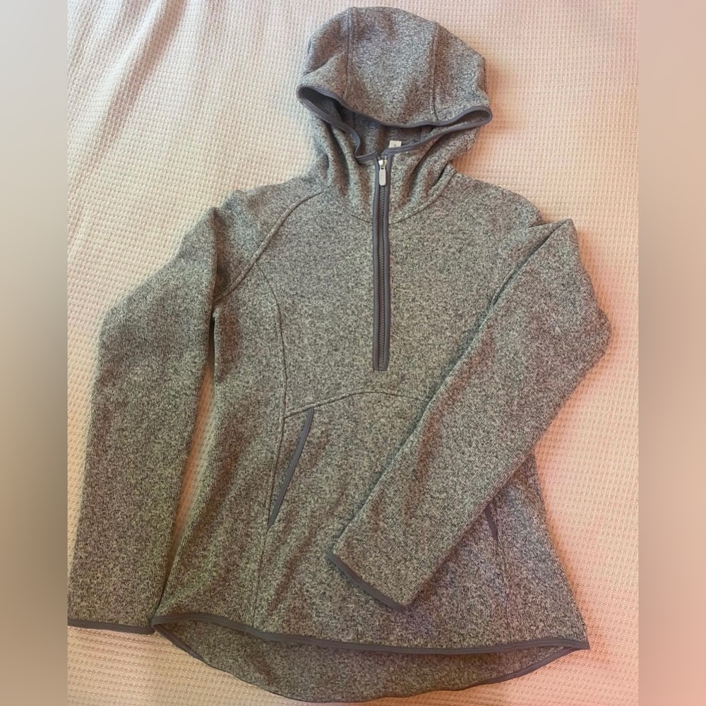 Lululemon hoodie quarter zip sweatshirt